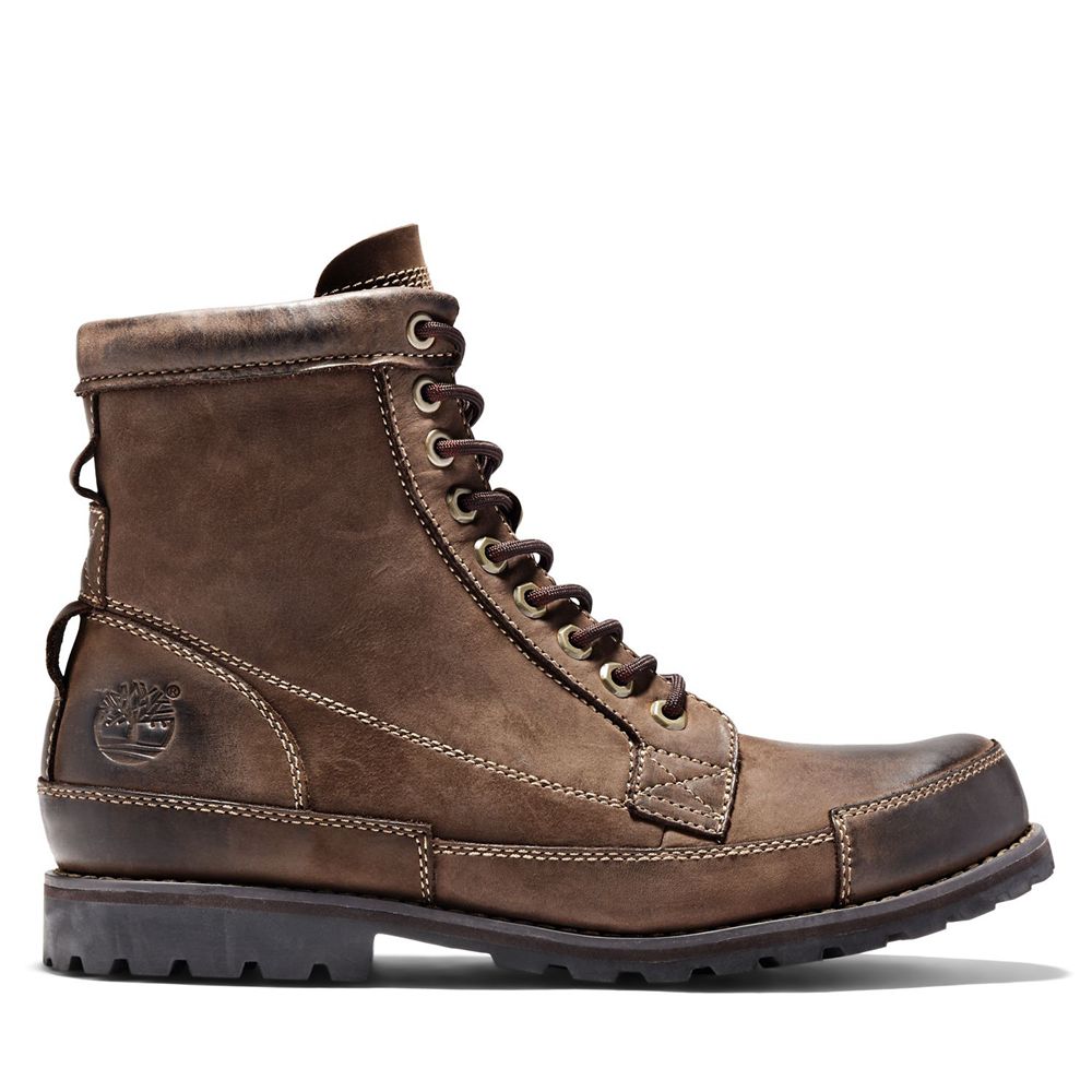 Bototos Timberland Hombre 6-Inch Earthkeepers® Original Marrones Oscuro - Chile XNV-647503